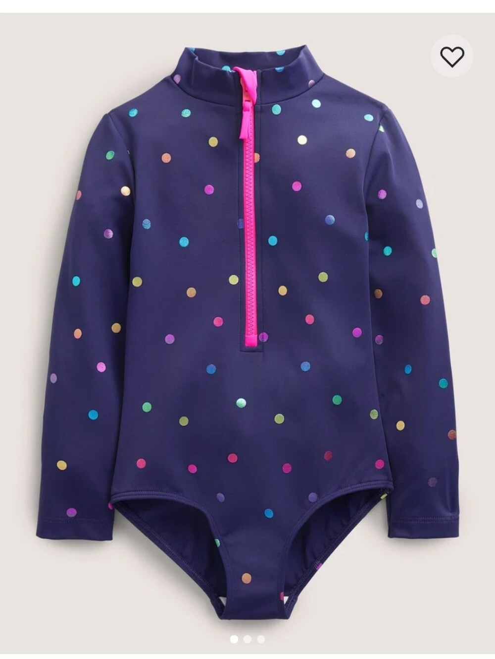 Mini Boden Swim Suit Rash Guard Girls Sz 8/9